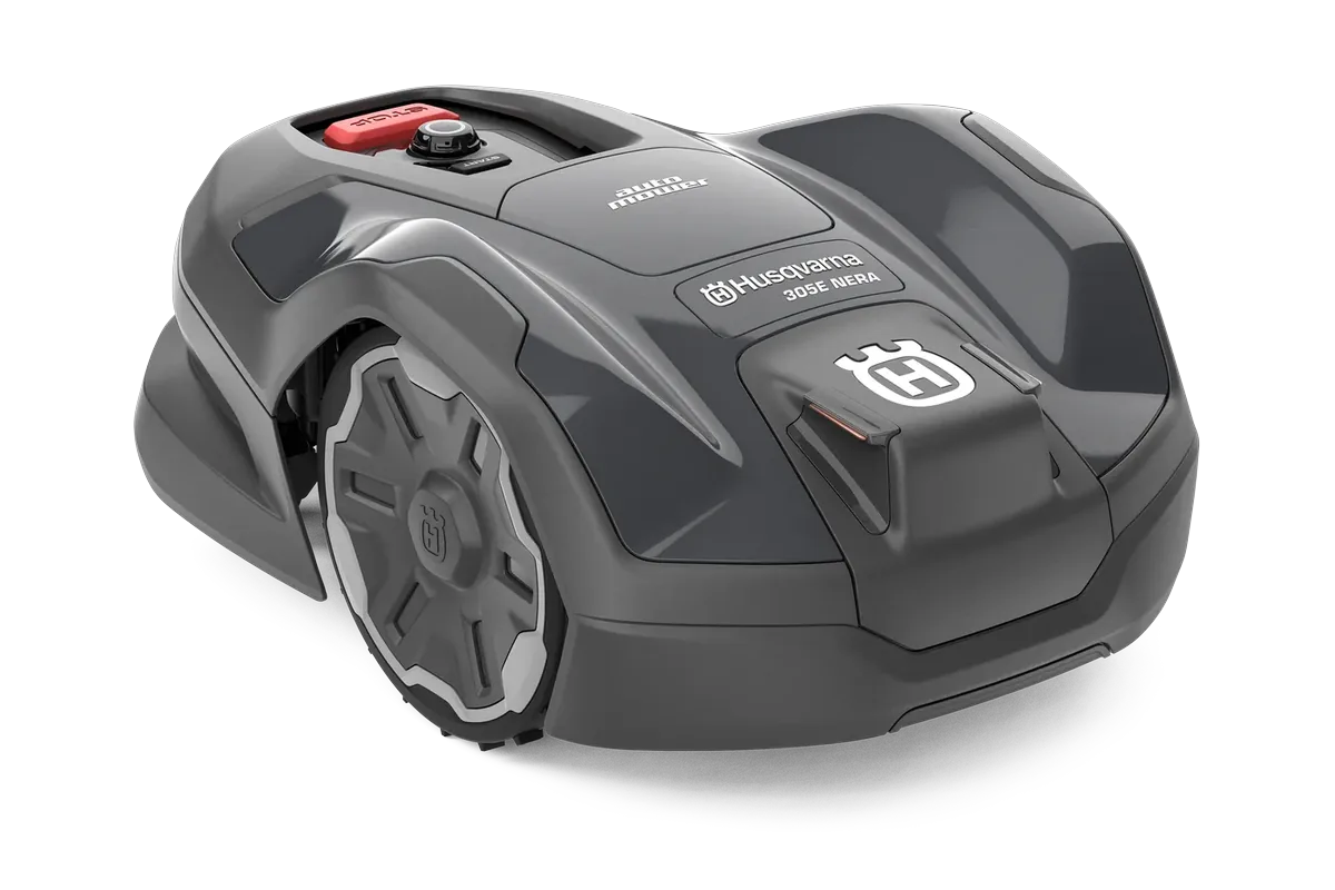 Foto oficial del robot tallagespa Automower® 305E NERA